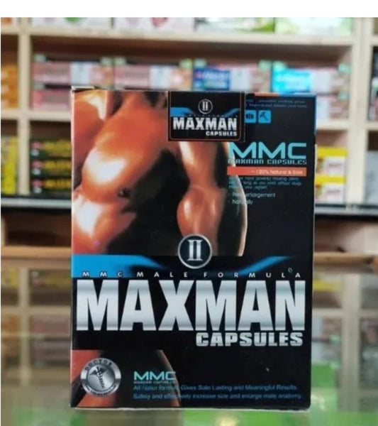 Cápsulas para agrandar el pene Maxman