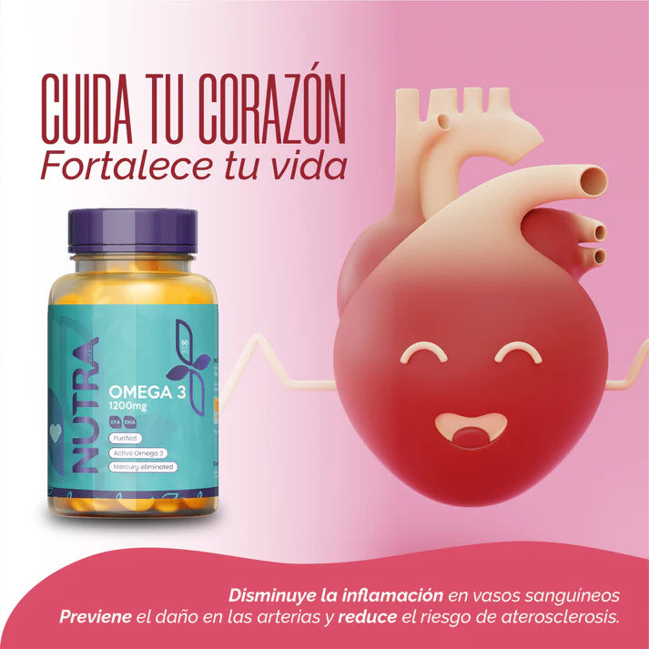 OMEGA 3 1200 MG X 60 SOFGEL - LIBRE DE MERCURIO