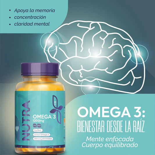 OMEGA 3 1200 MG X 60 SOFGEL - LIBRE DE MERCURIO