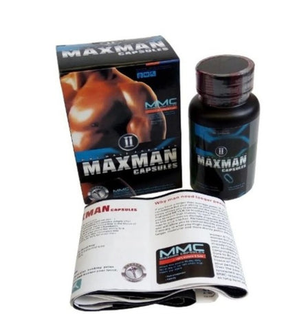 Cápsulas para agrandar el pene Maxman